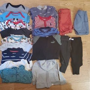 Mega 3-6 month Baby Boy Bundle (40 pieces)